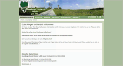 Desktop Screenshot of baumberge-verein.de